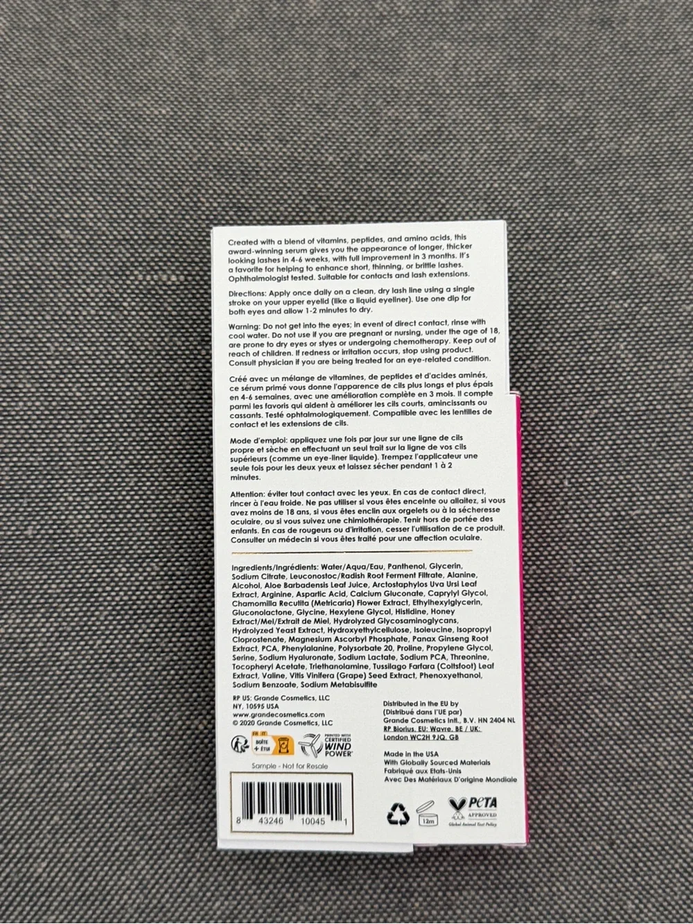 Grande Cosmetics GrandeLASH-MD Lash Enhancing Serum